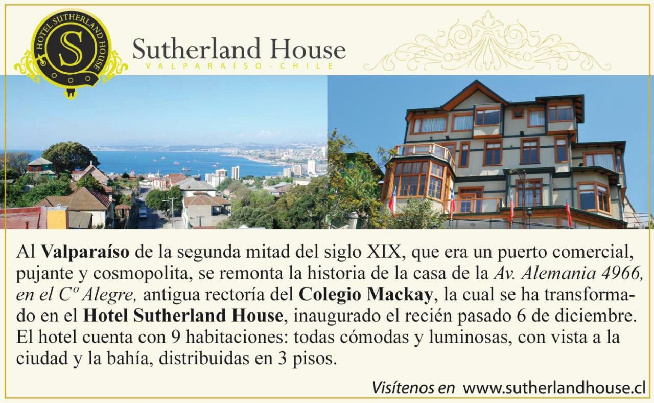 Sutherland House 瓦尔帕莱索 外观 照片